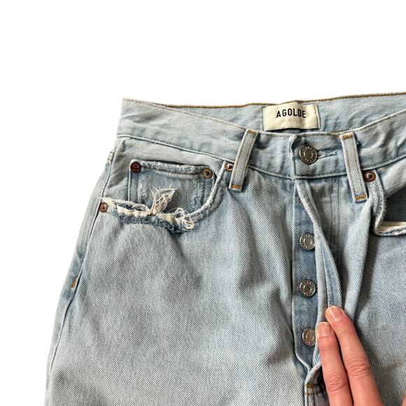 AGOLDE 90's Pinch Waist Jeans Focus Wash - Picture 5 of 10